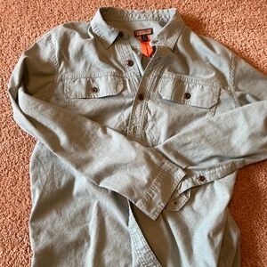 Patagonia Light Farrier shirt men’s medium light blue